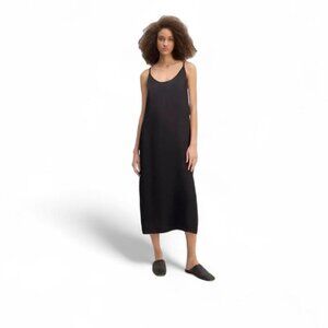 Everlane The Ultimate Slip Dress in Black